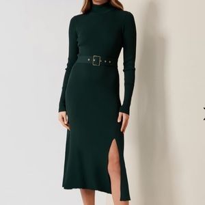 Stunning emerald green dress, Brand: Ever New